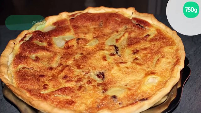 Tarte poires-chocolat sans amande