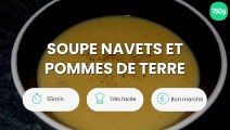 Soupe navets et pommes de terre