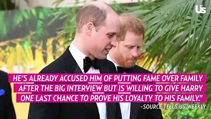Prince William Accused Prince Harry of Putting ‘Fame Over Family’