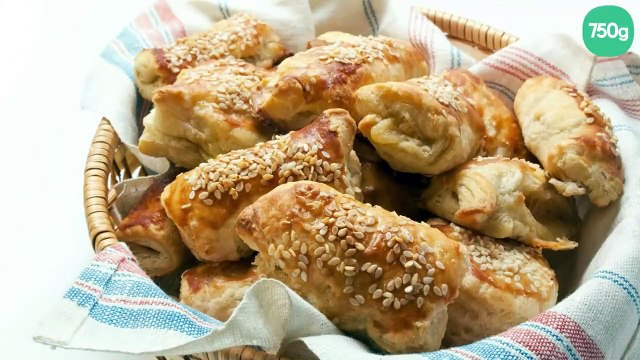 Feuilletés au fromage de brebis Etorki