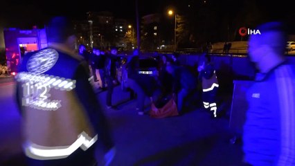 Tokat’ta ahşap ev alev alev yandı