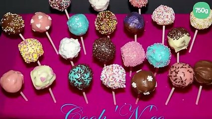 Cake pop Nutella et chocolat