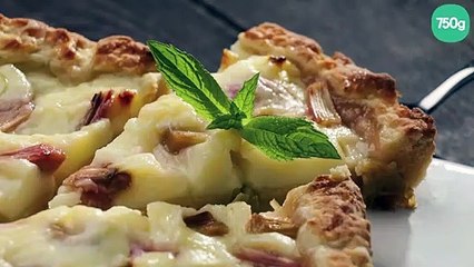 Tarte à la rhubarbe