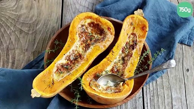 Butternut farcie à la Fourme d'Ambert