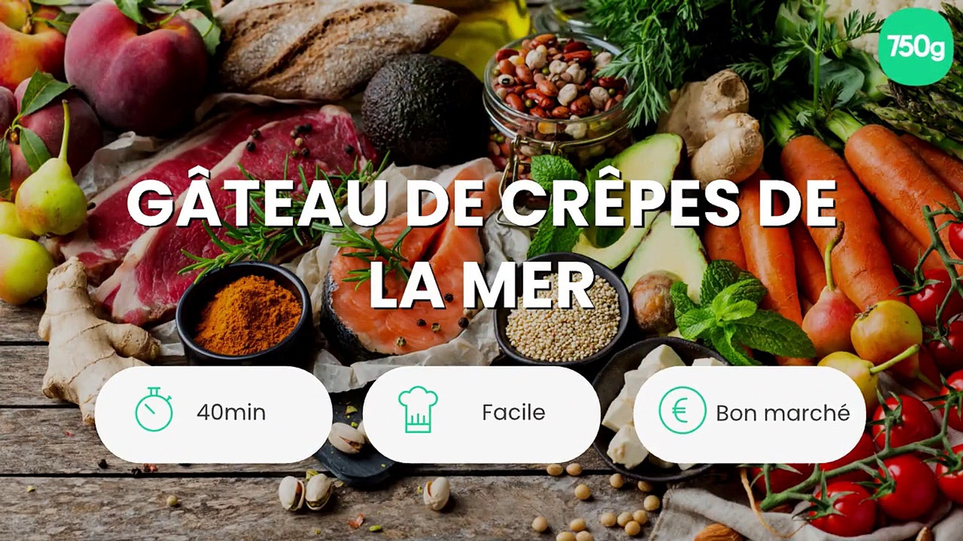 Gateau De Crepes De La Mer Video Dailymotion