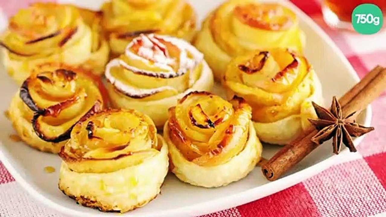 Tartelettes aux pommes Roses