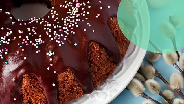 Gâteau au chocolat pour Pâques