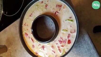 Flan courgettes et tomates