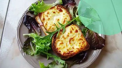 Croque-monsieur à la béchamel