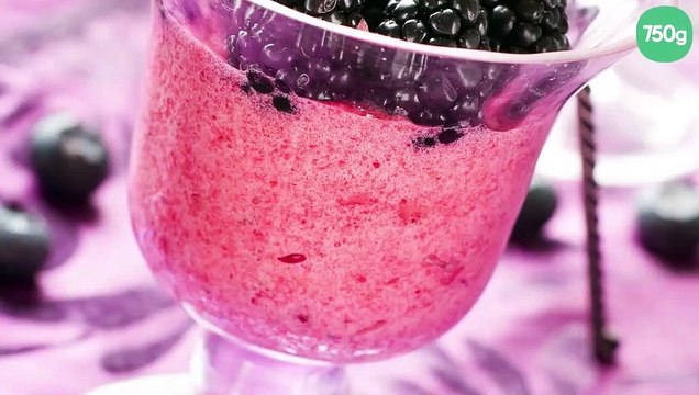 Mousse aux mûres