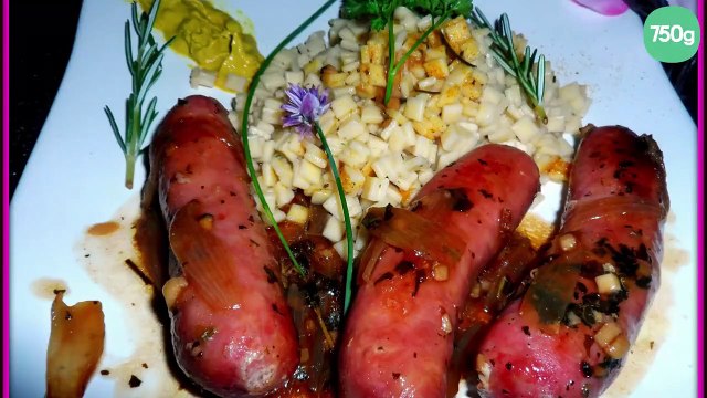 Saucisses de diot et ses crozets