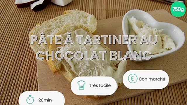 Pâte à tartiner au chocolat blanc