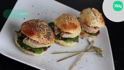 Mini-Burger de Foie Gras
