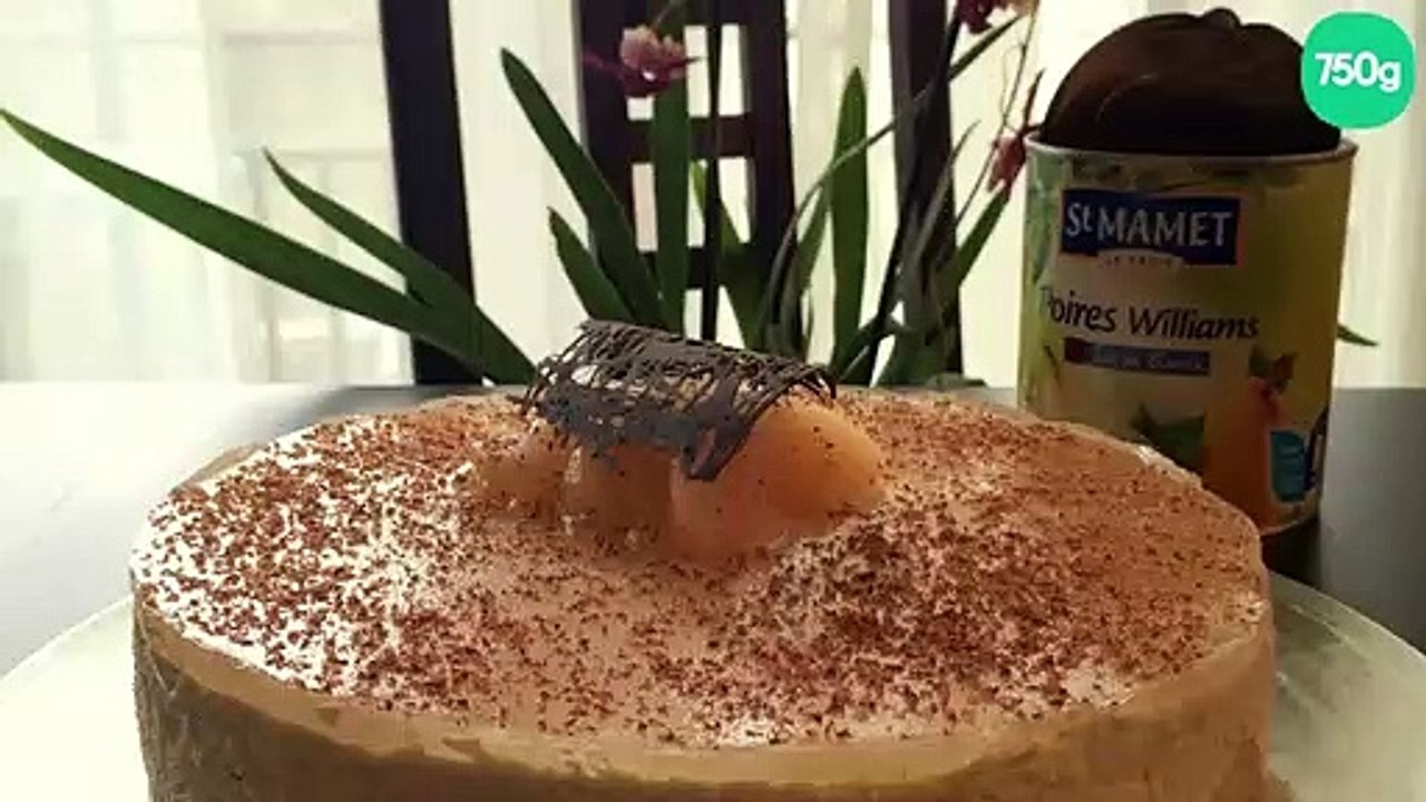 Entremets aux poires