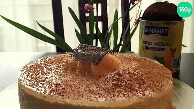 Entremets aux poires