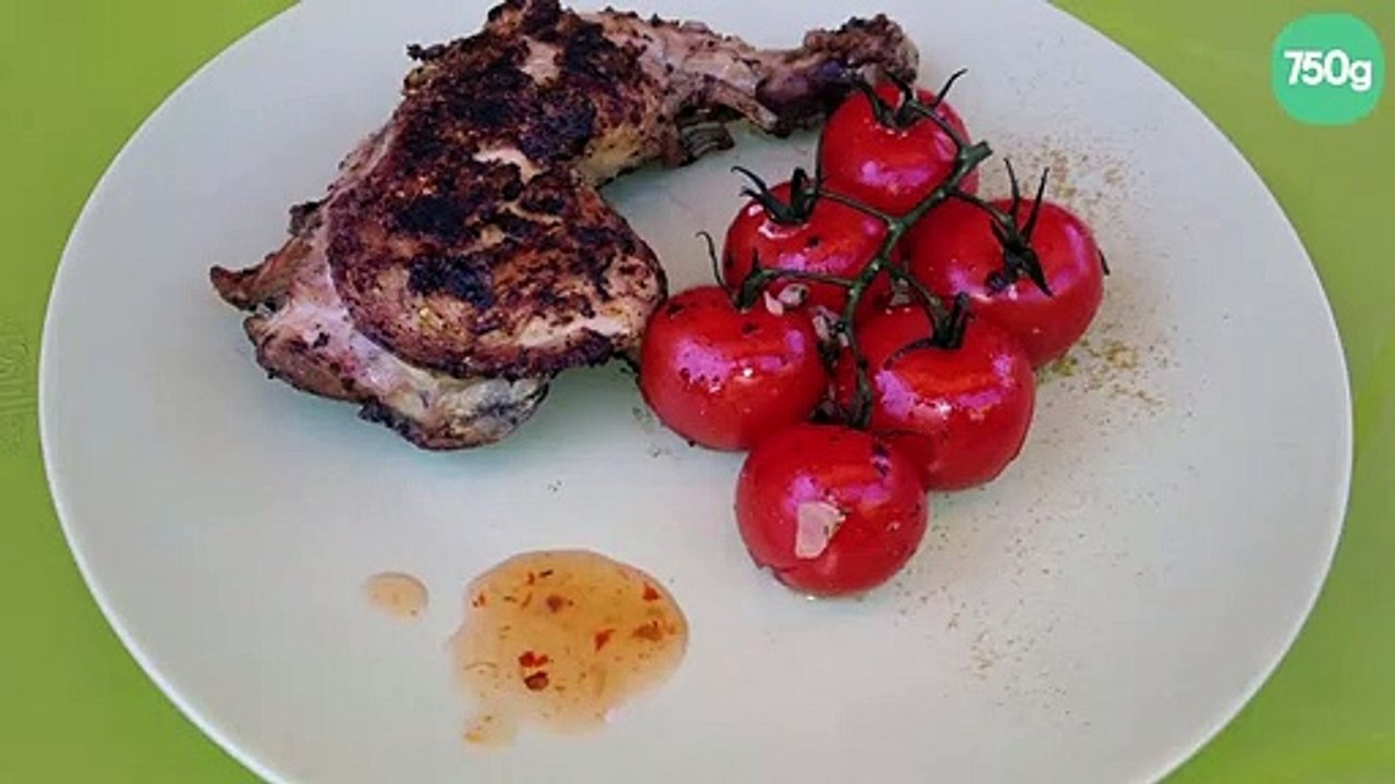 Cuisses de poulet grillées/barbecue