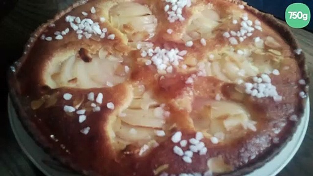 Tarte Bourdaloue aux poires facile