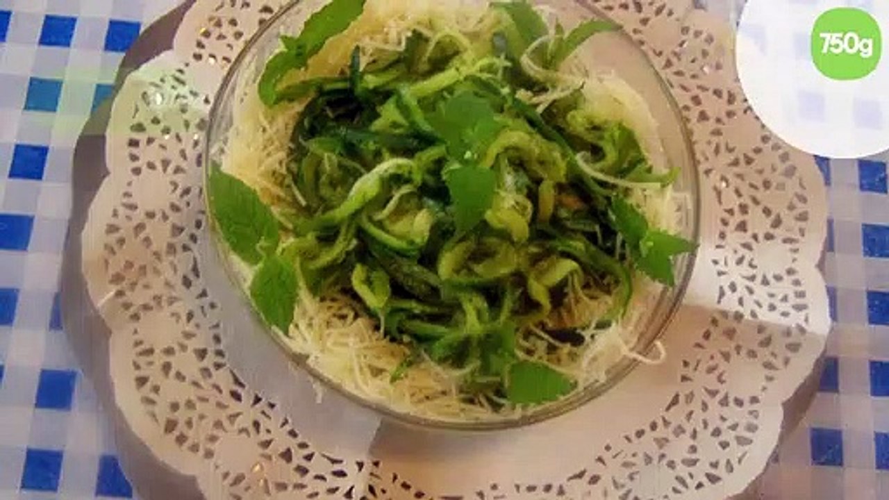 Spaghettis de courgettes maison
