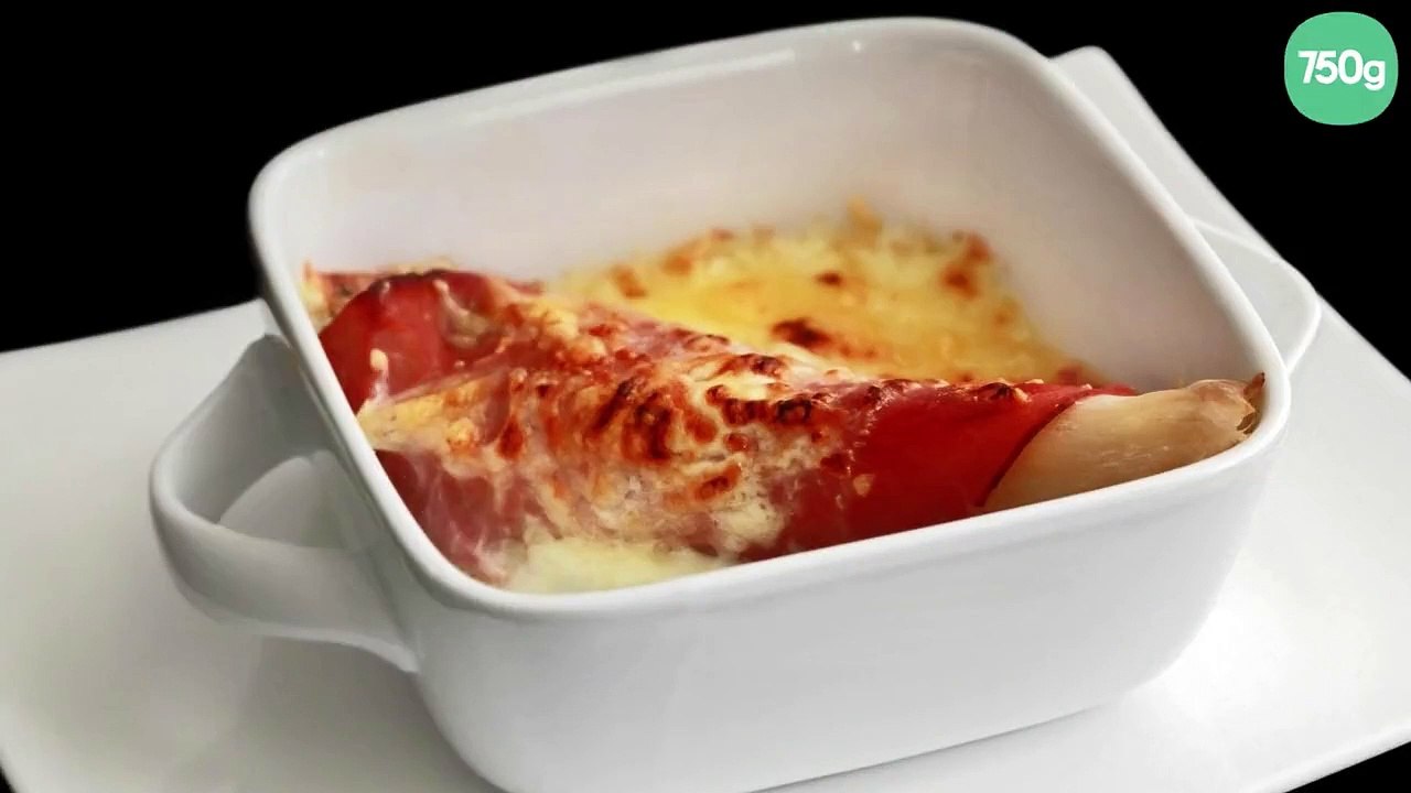 Gratin d'endives savoyard au fromage à raclette RichesMonts