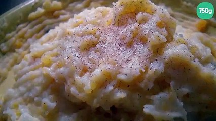 Purée boule d'or et pomme de terre