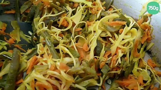 Achards de légumes d'Elisabeth