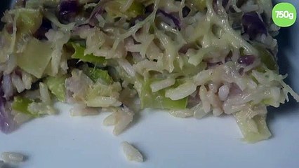 Riz aux poireaux
