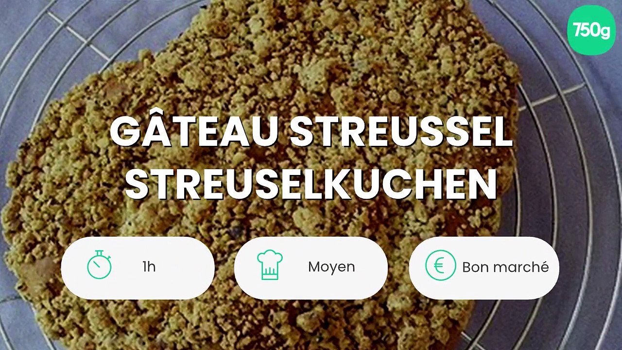 Gâteau Streussel Streuselkuchen