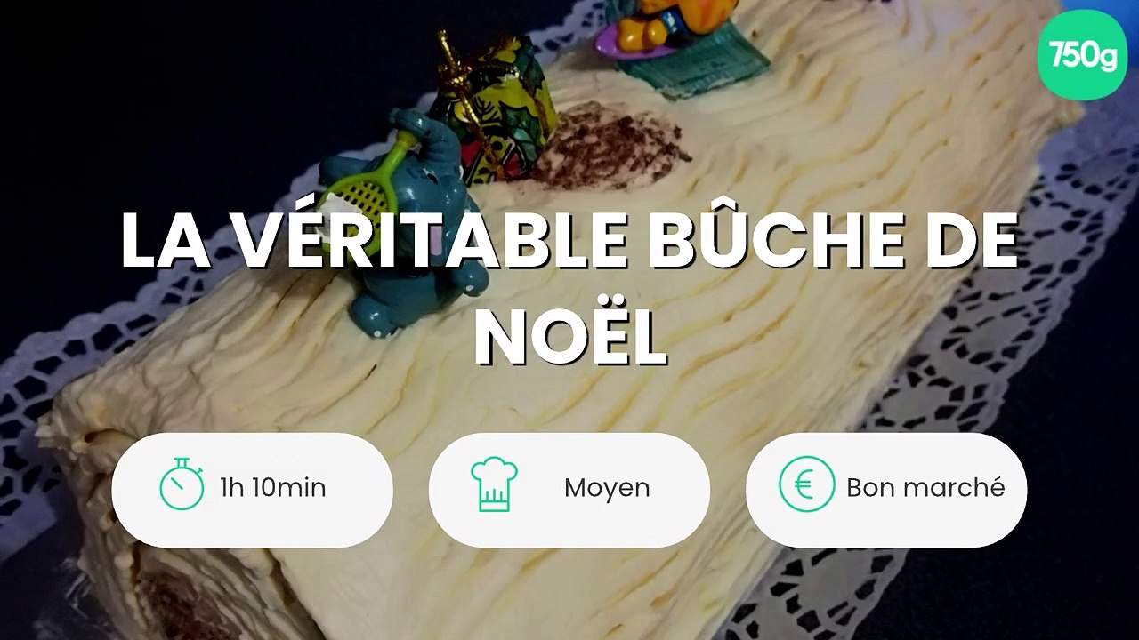 La véritable bûche de Noël