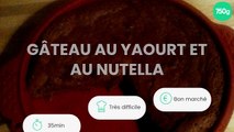 Gâteau au yaourt et au Nutella