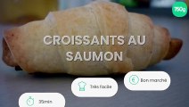 Croissants au saumon
