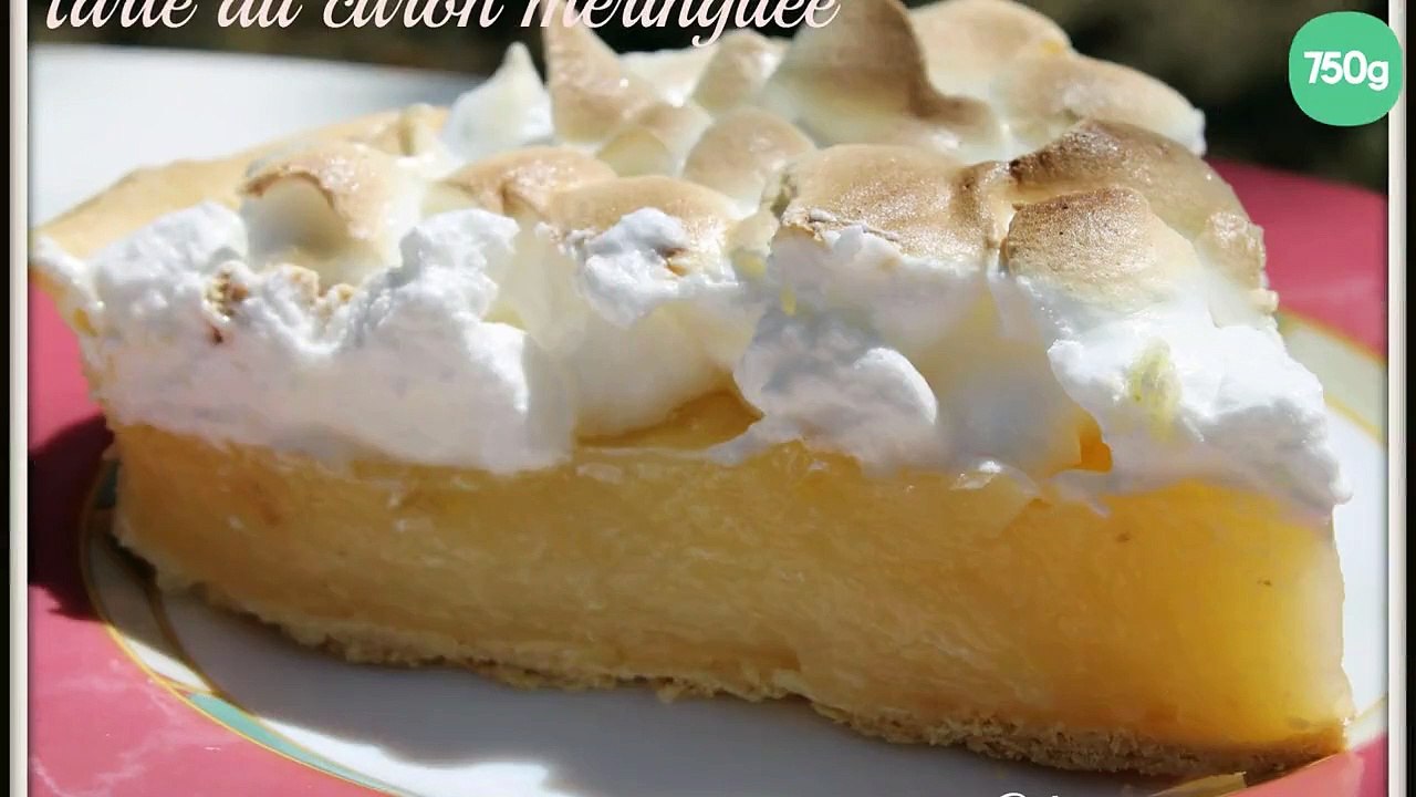Tarte au citron, l'accord subtil entre citron et meringue