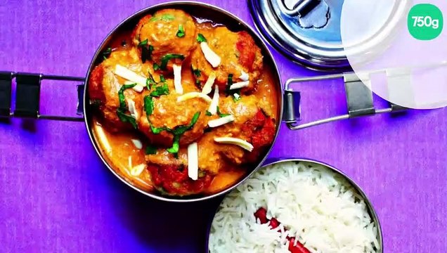 Malai kofta korma à boulettes de légumes et panneer, sauce crémeuse
