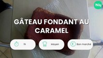 Gâteau fondant au caramel