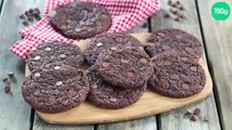 Cookies géants au chocolat au lait