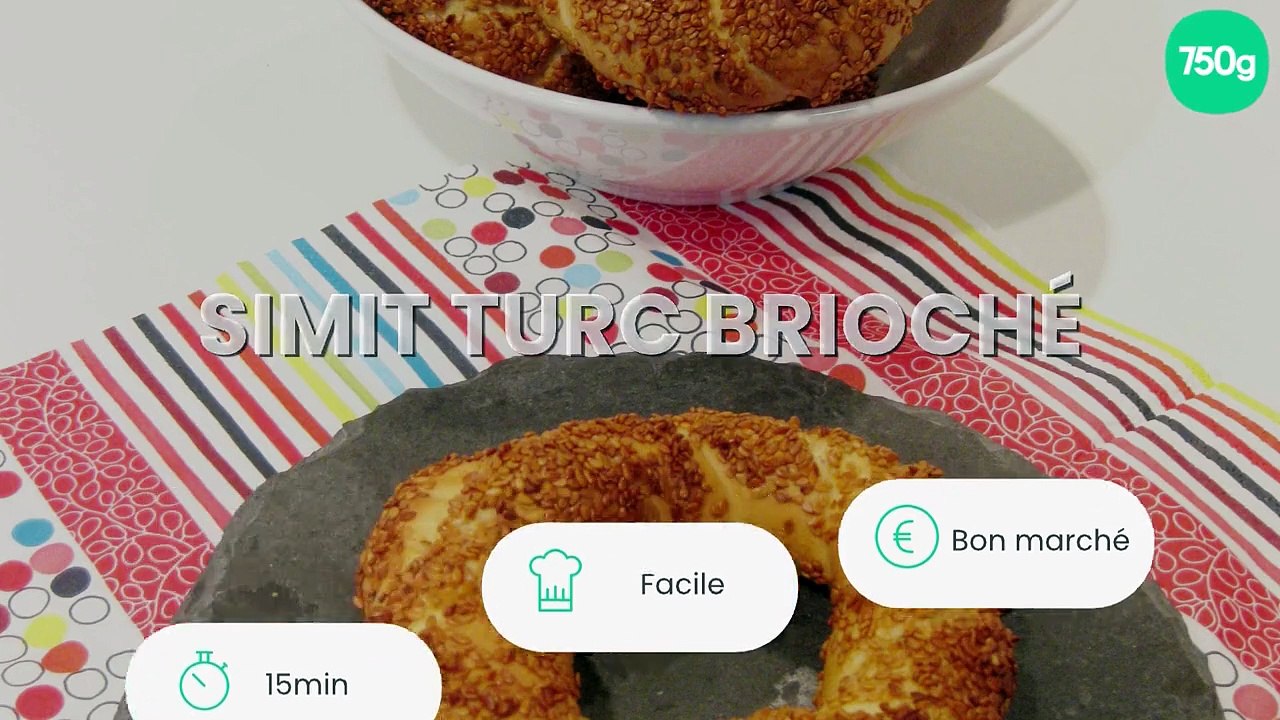 Simit turc brioché