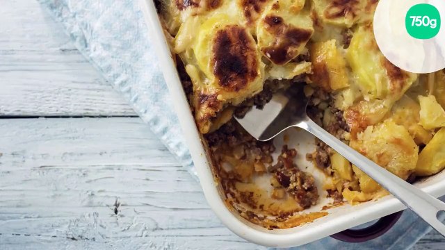 Moussaka de courgettes et pommes de terre