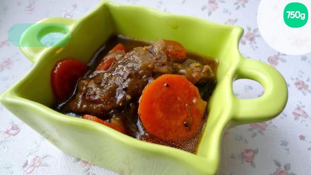 Joues de porc à la bière et aux épices