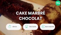 Cake marbré chocolat