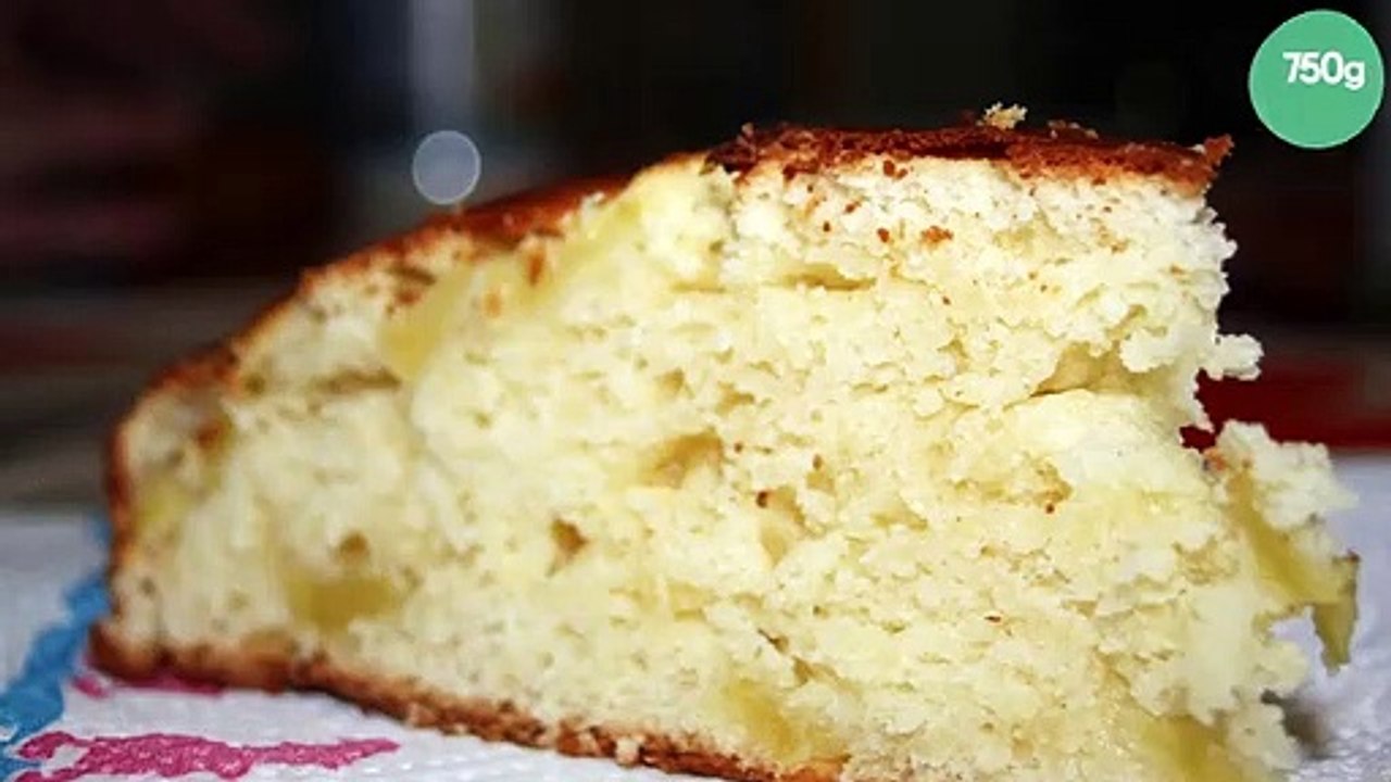 Gâteau pommes et ricotta