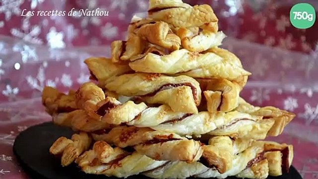 Torsades feuilletées au jambon et parmesan