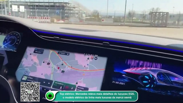 Top elétrico- Mercedes releva mais detalhes do luxuoso EQS, o modelo elétrico da linha mais luxuosa da marca alemã