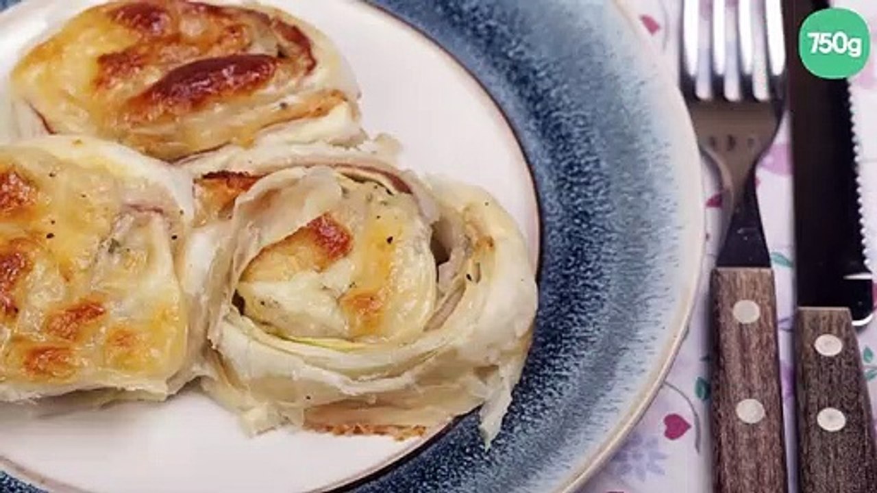 Petits feuilletés au jambon de Parme et Emmental