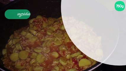Courgettes trompettes à la Marseillaise