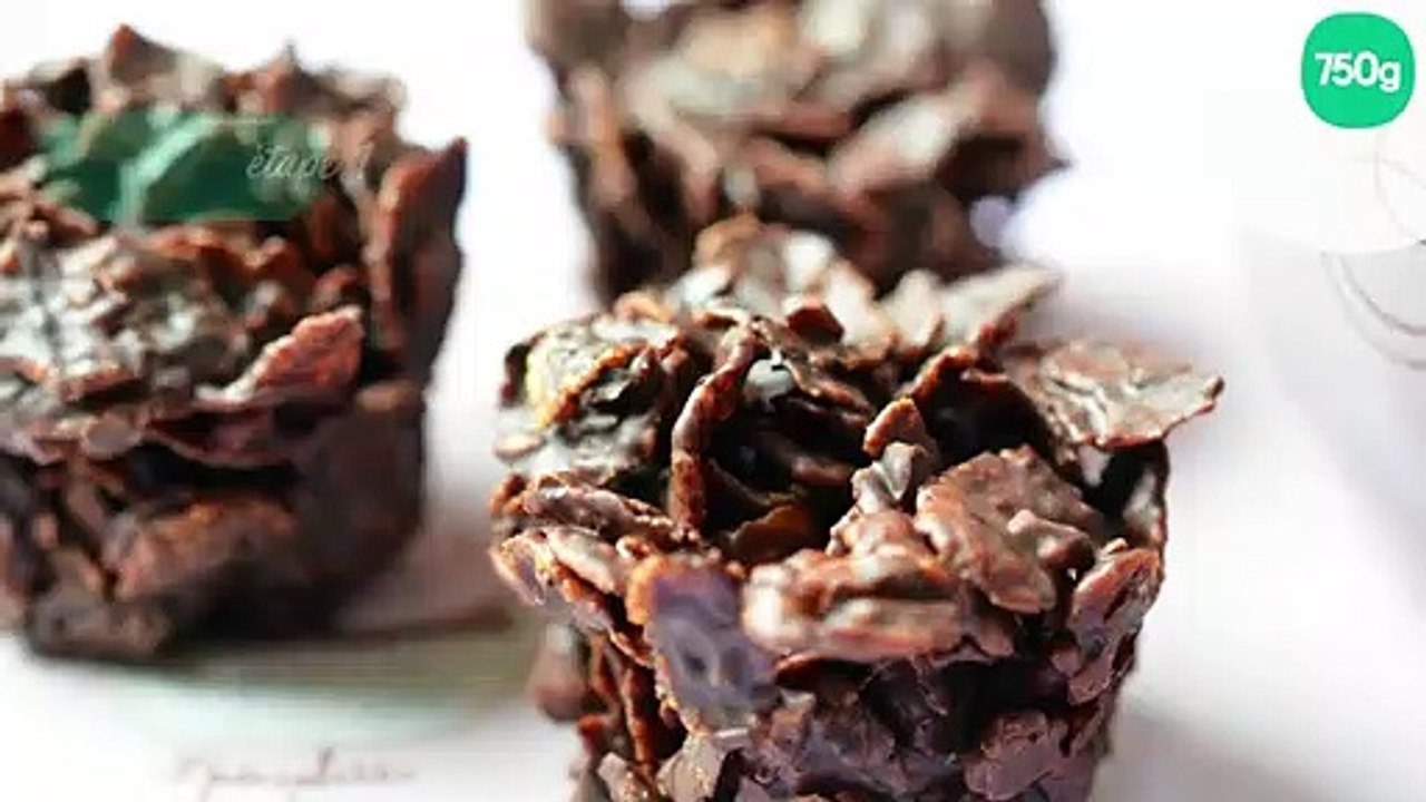 Roses des Sables aux corn'flakes amandes et cho...