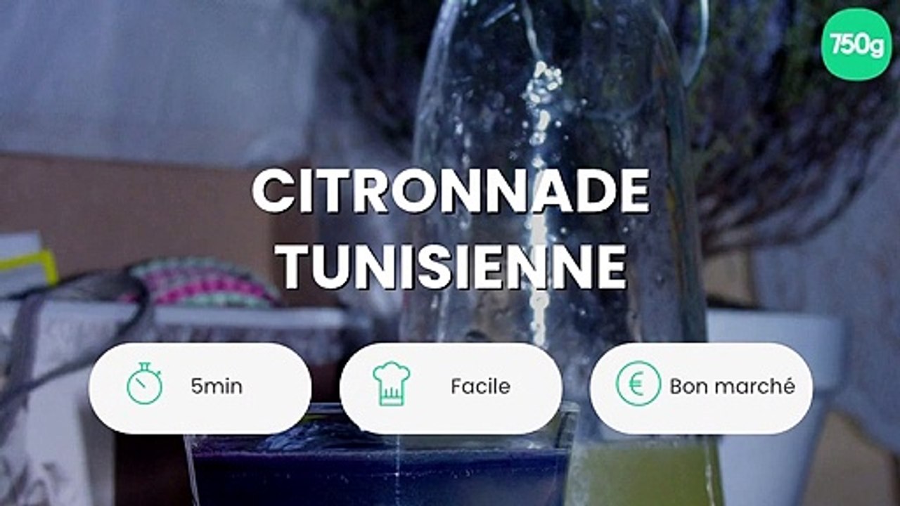 Citronnade tunisienne