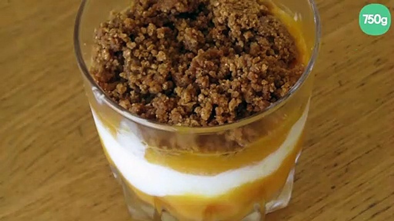 Abricots en verrine
