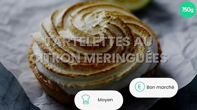 Tartelettes au citron meringuées