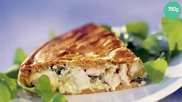 Tourte aux deux saumons