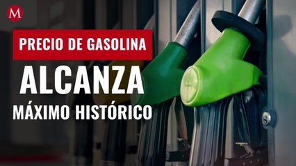 Precio de gasolina alcanza máximo histórico; Premium se vende hasta en $25.50 por litro