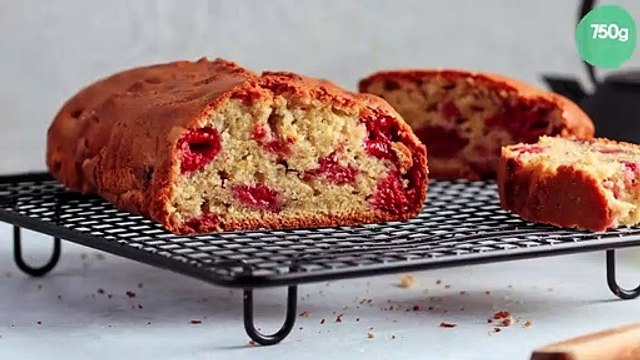 Gâteau aux framboises maison